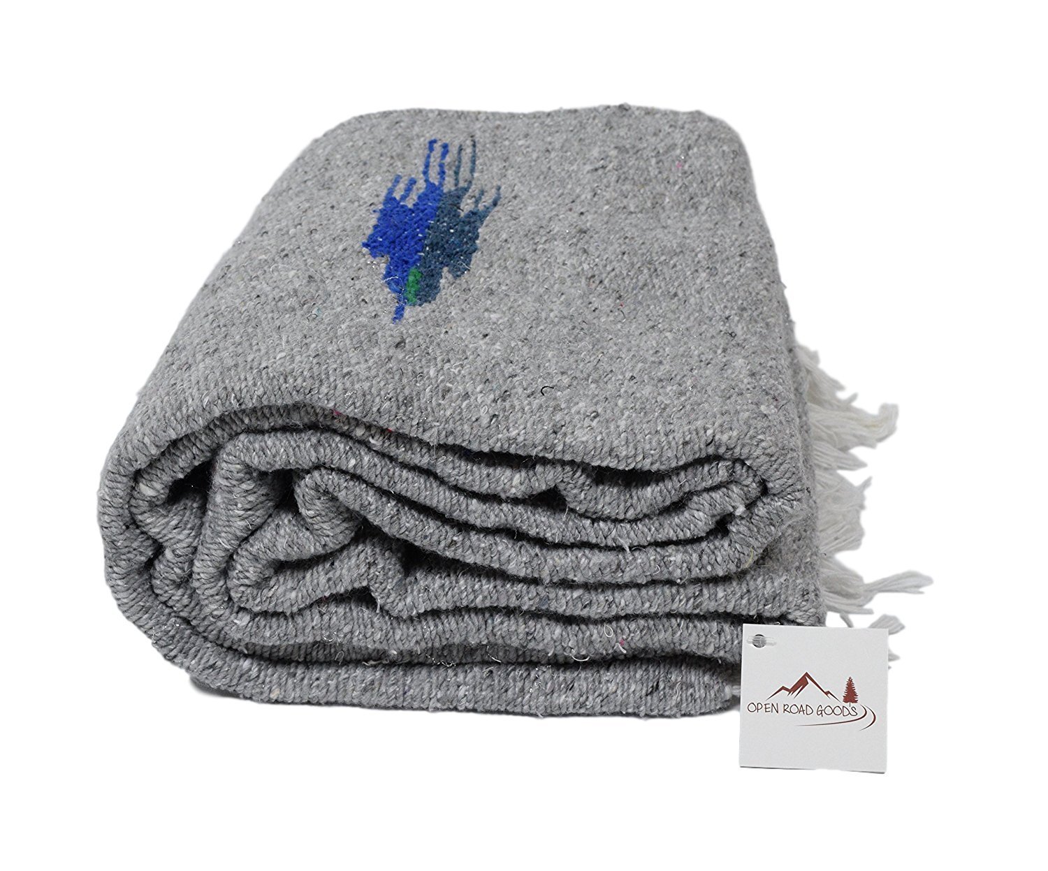 Grey Mexican Thunderbird Blanket Gray Yoga Native Tapestry Falsa Throw XL Mexico