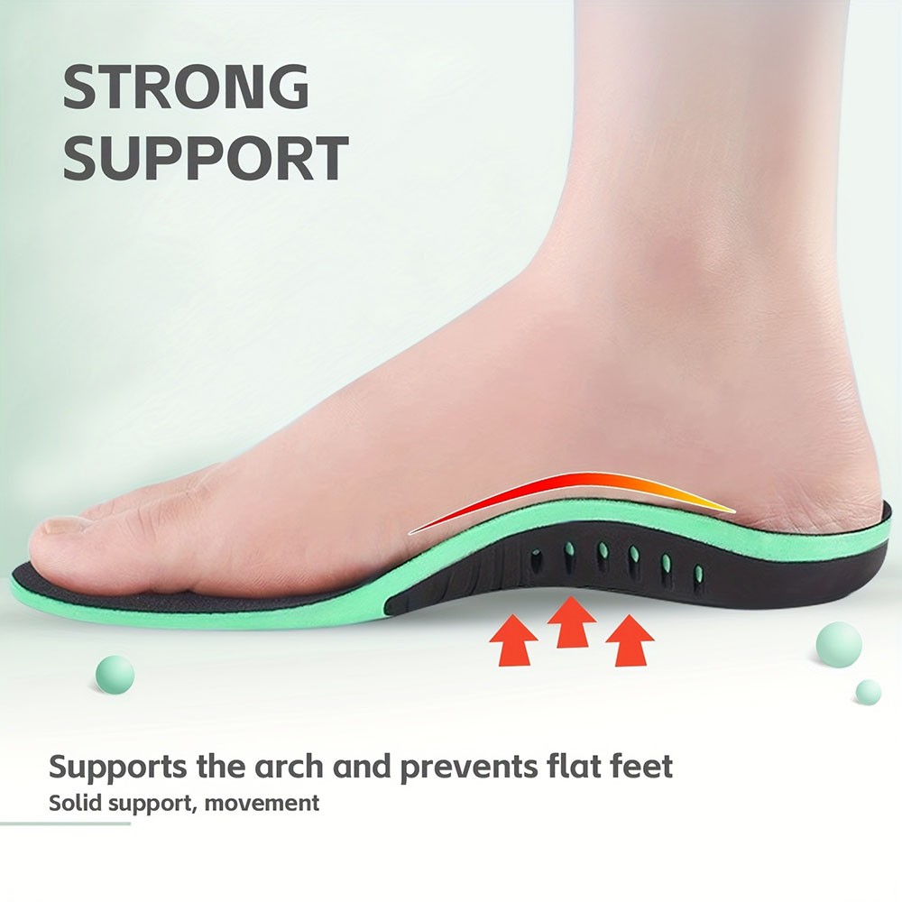 Shock-Absorbent Stable Insoles with Arch Support Designed for Both Men And Women