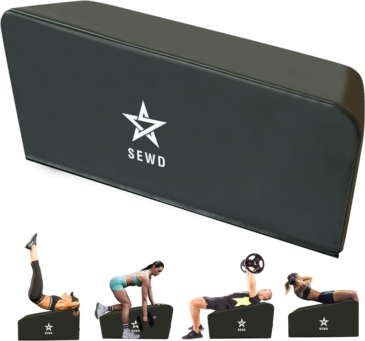 Pilates Weightlifting and Yoga Bench by SEWD – Portable and Soft – NIB
