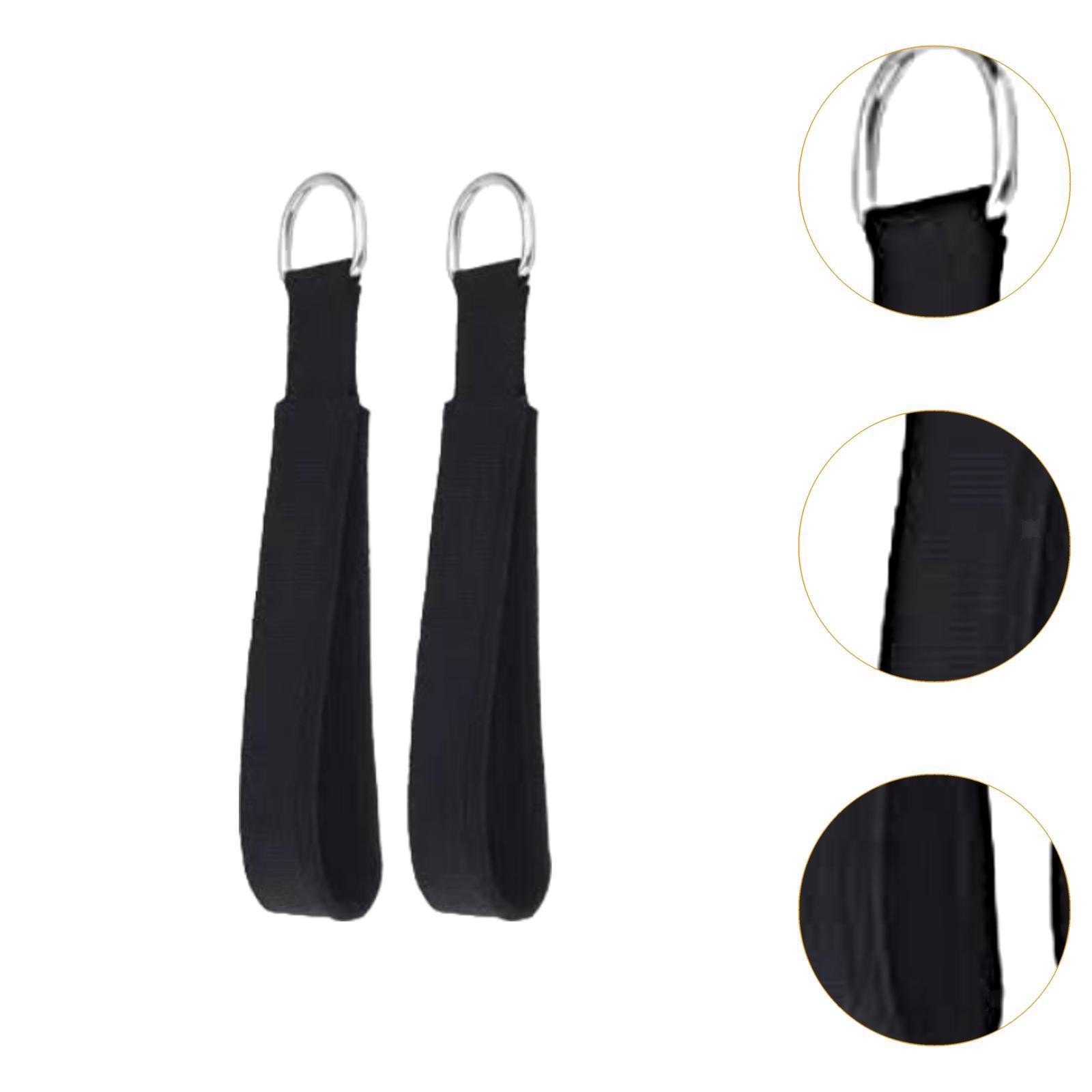 2 Pieces Pilates Straps D Ring Equipment Accessories for Workout Home Men