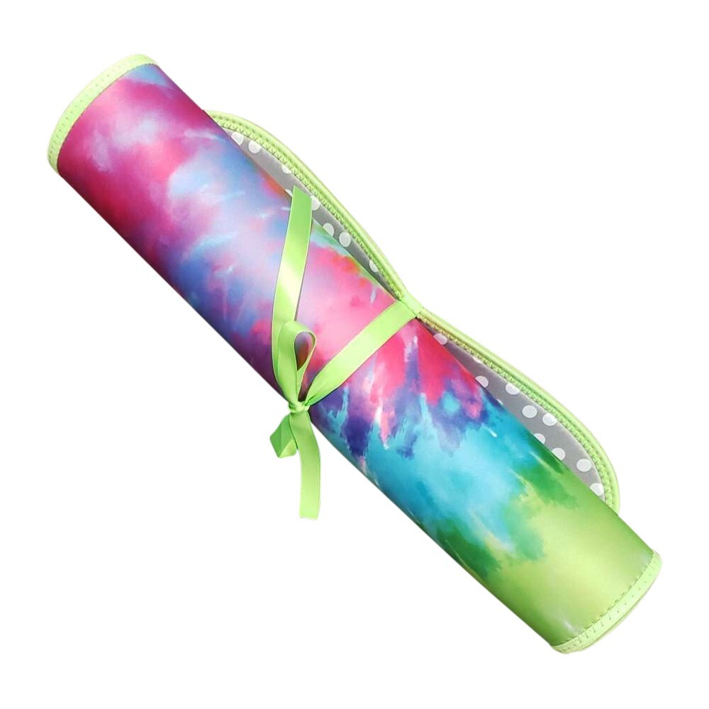The Coral Palms® Swimsuit Saver Roll-up Neoprene Mat – TIE DYE