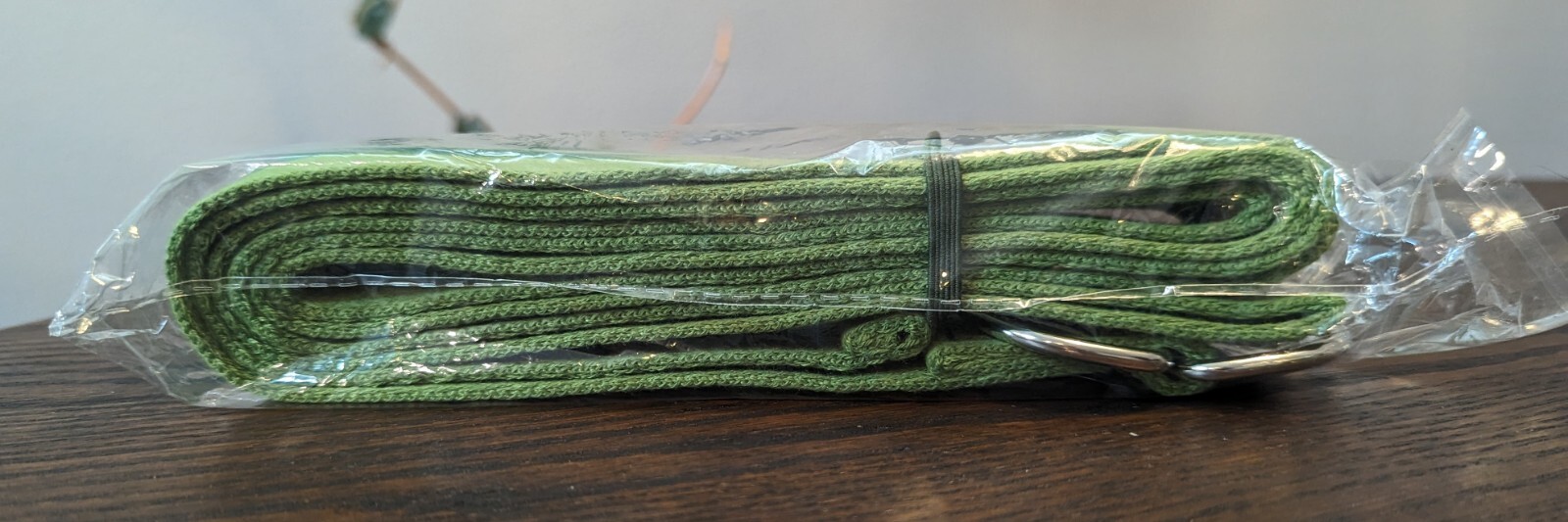 Tumaz Yoga Strap Yoga Belt Workout Safe Adjustable Durable Comfy Green