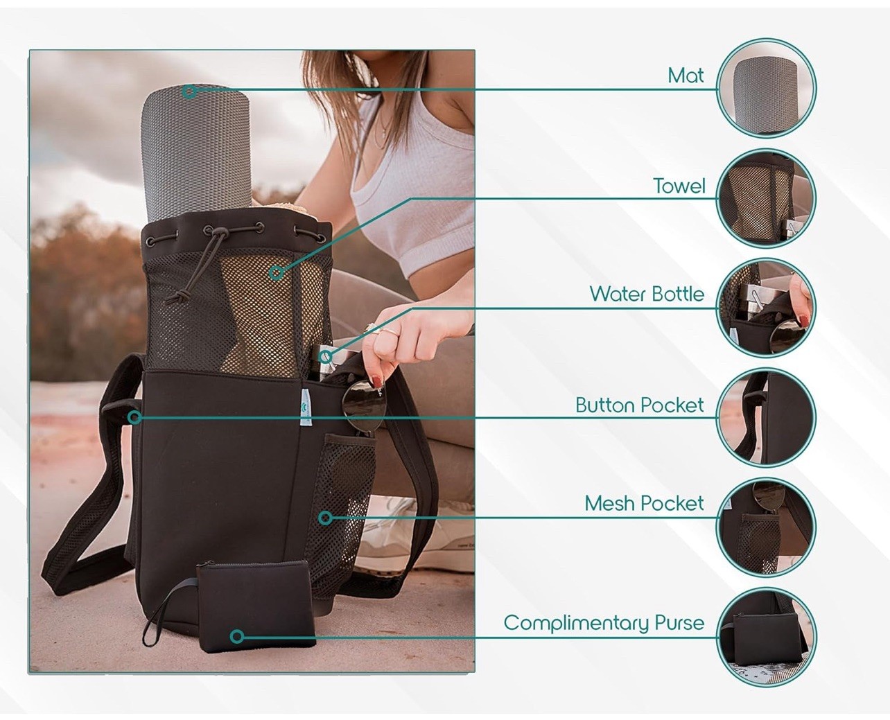 Kawikani Yoga Mat Bag