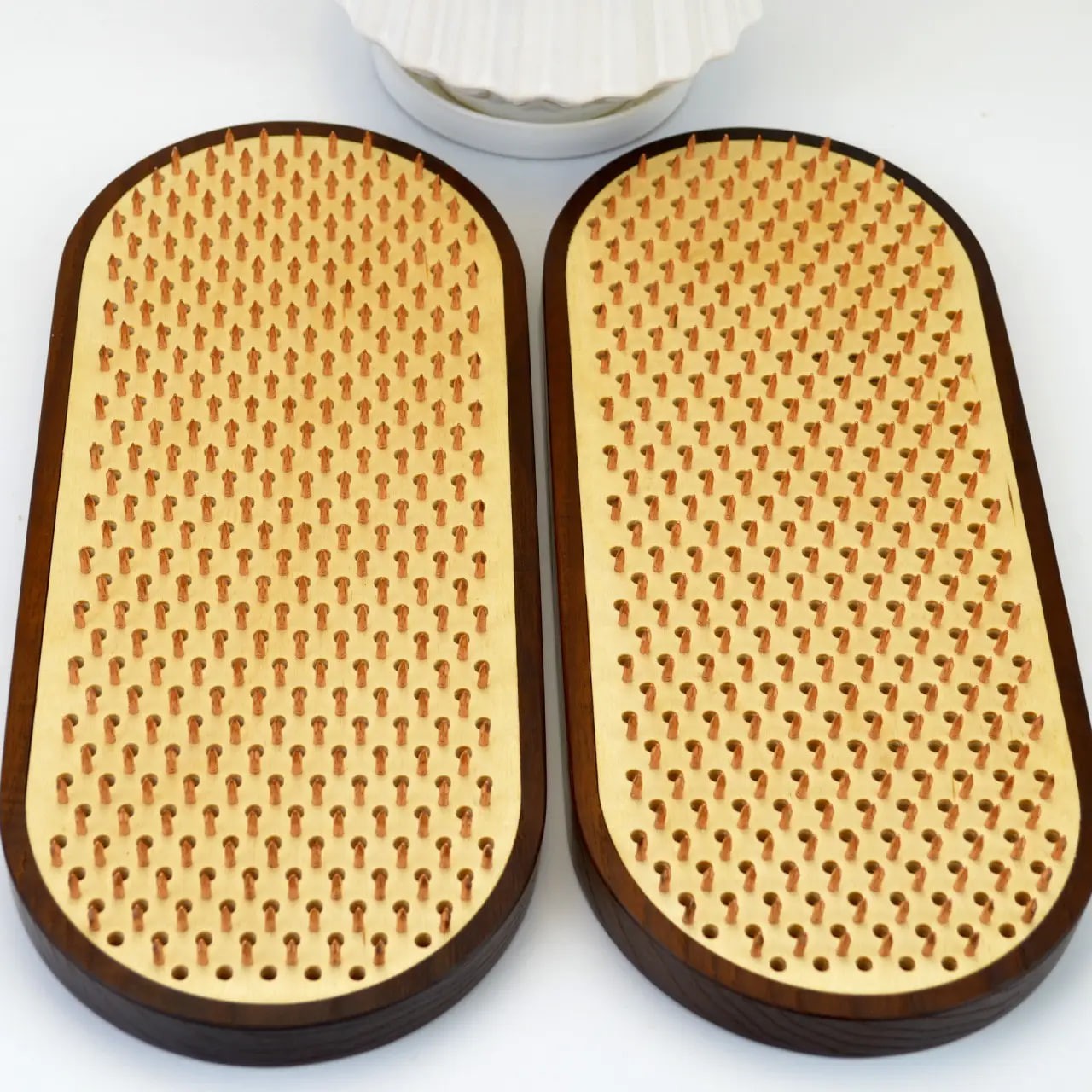 Sadhu Board « Lotus » with Thermal Ash Copper Nails 10 mm/0.4 inch