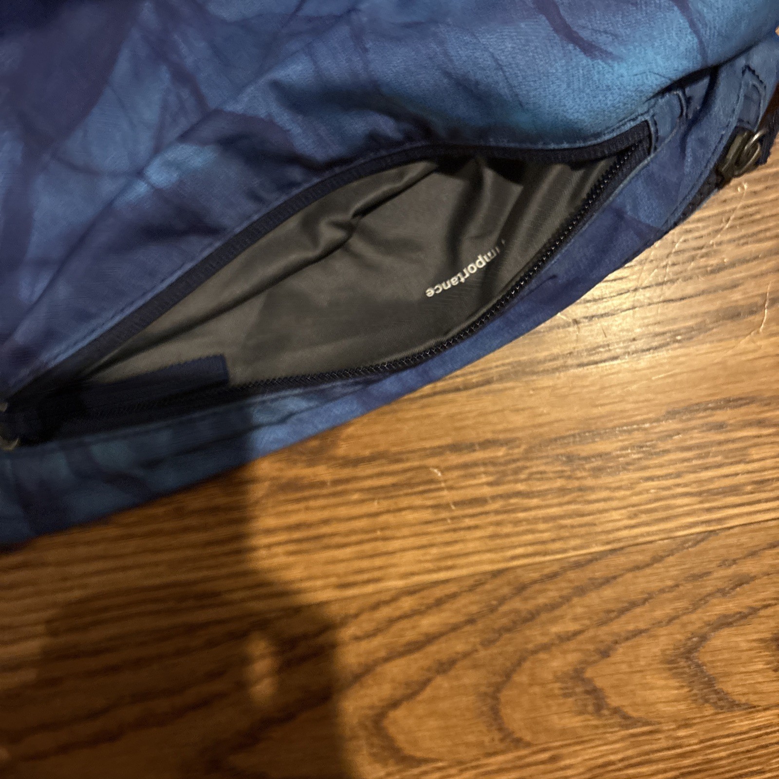 🌼Lululemon The Yoga Bag O/S Midnight Mulle Multi Color Pockets rare