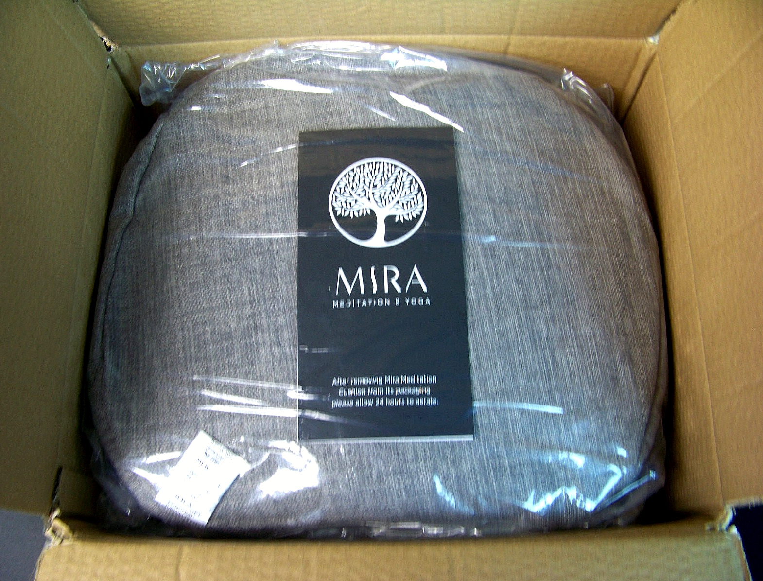 Mira Meditation & Yoga Cushion Yoga Floor Pillow Seat NEW Open Box