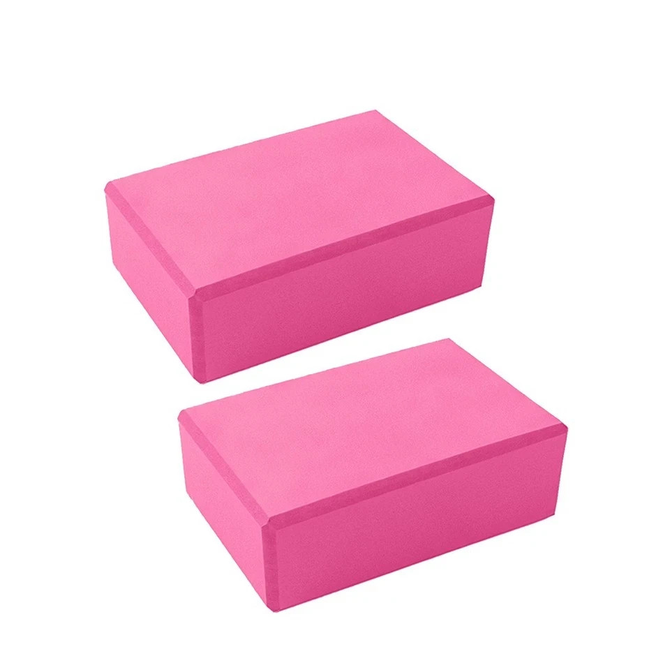 DH Yoga Block Brick Foam Sport Health Home Exercise Gym Tools 2pcs Pack