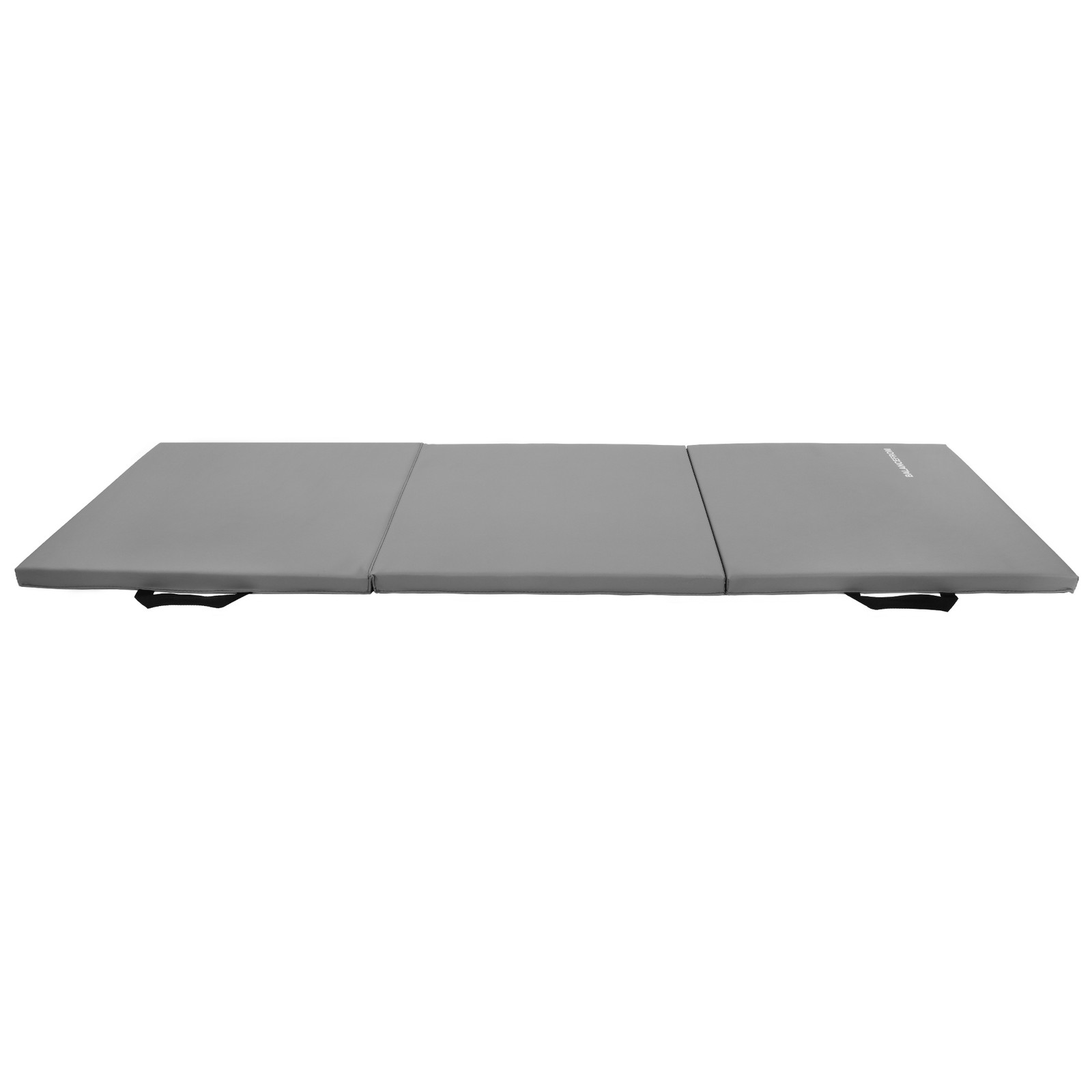 BalanceFrom Fitness GoGym 6 &lsquo;x 2&rsquo; x 1.5&Prime; Folding 3 Panel Exercise Gym Mat, Gray
