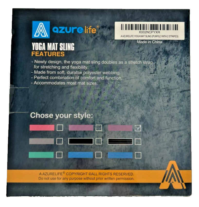 Yoga Mat Sling-NEW