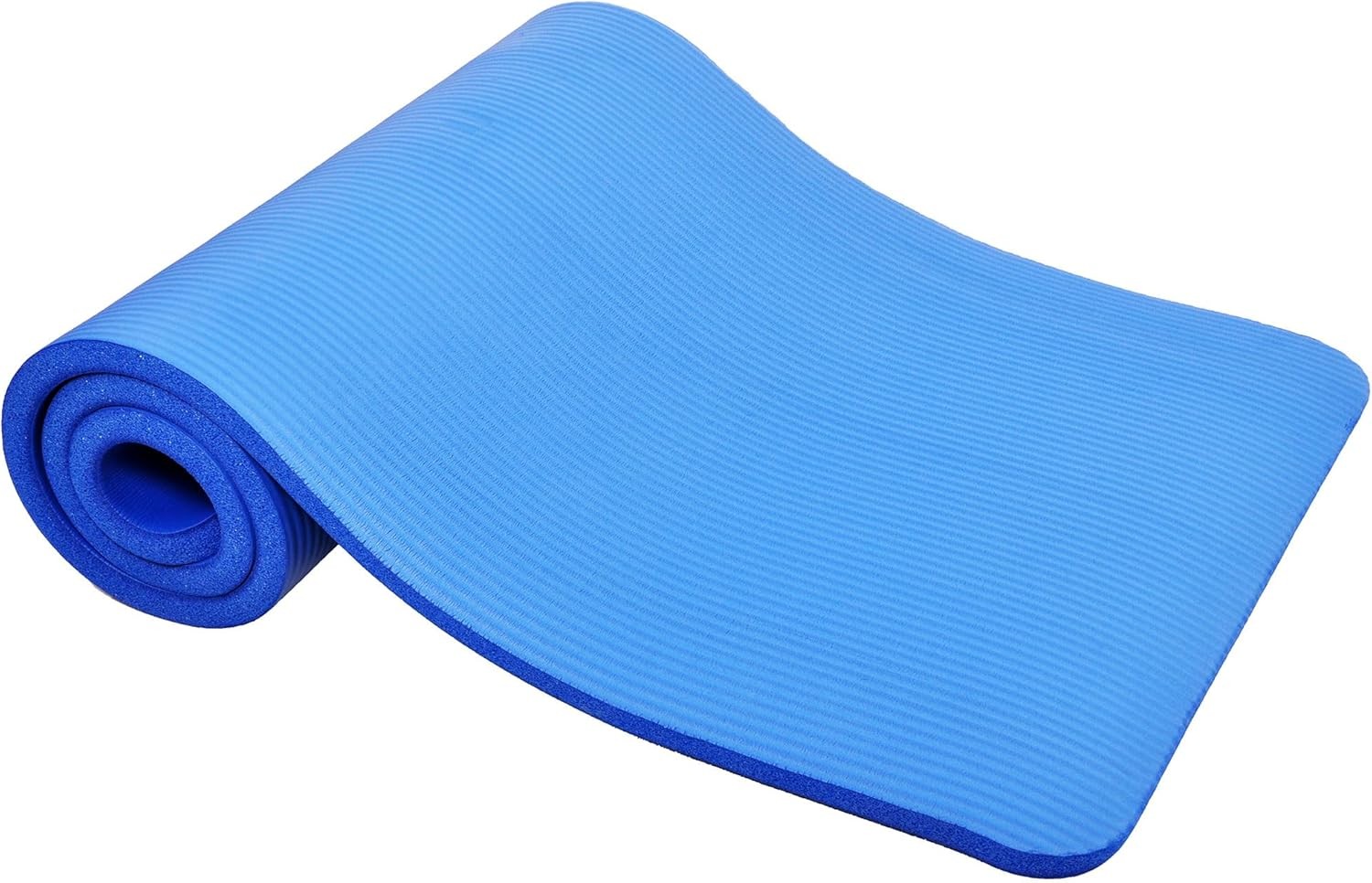 1-Inch Thick Yoga Mat – Extra Cushioned, Double-Sided Non-Slip 72×24