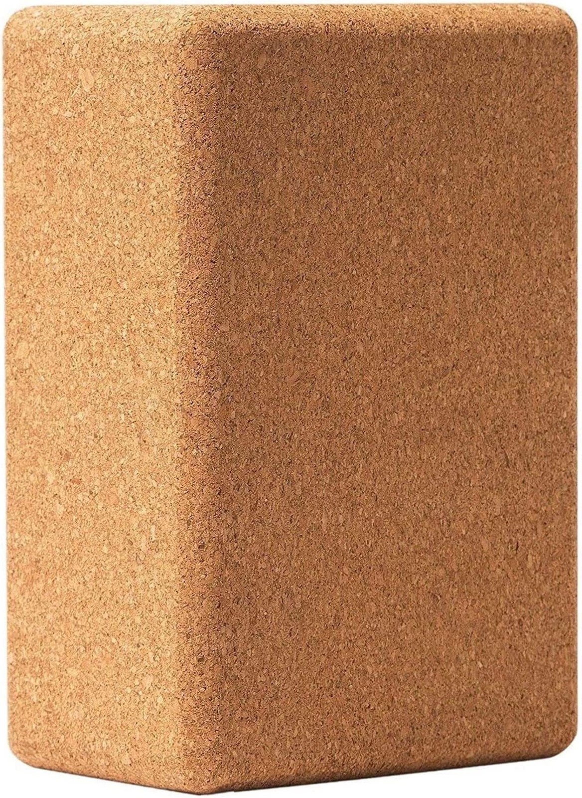 Volcano Cork Yoga Blocks 2 Pack Set -Natural Cork from Portugal, 9&Prime;x6&Prime;x4&Prime; Yog…