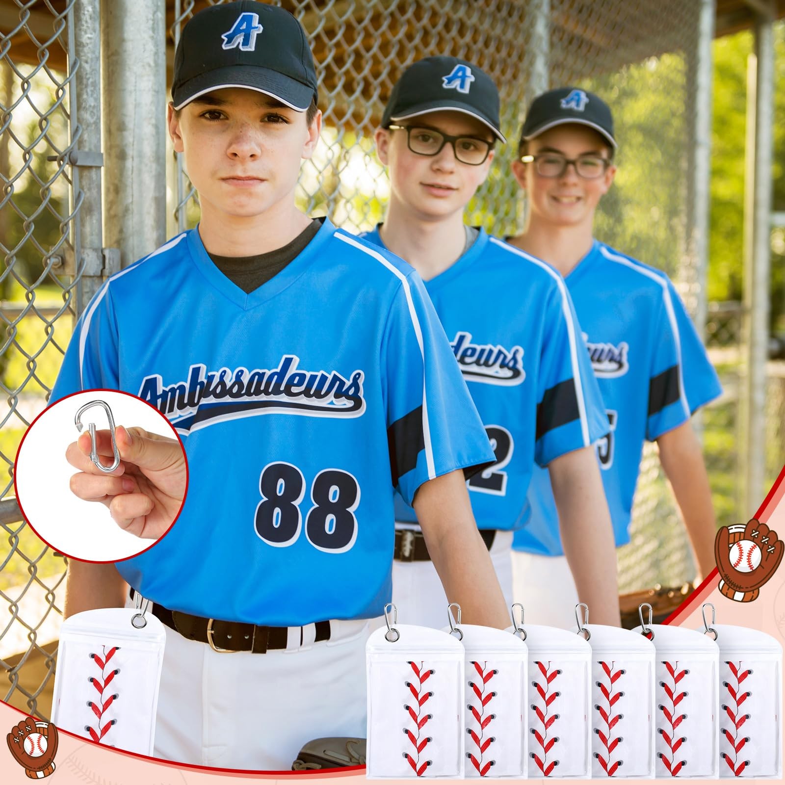 Tegeme 12 Pack Mini Baseball Cooling Towels, 30&Prime;x9&Prime; 30&Prime; x 9&Prime;, White