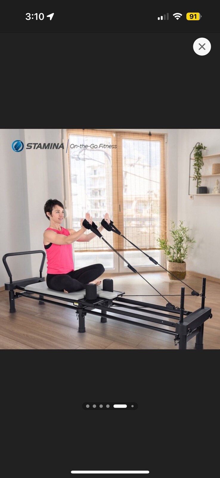 Aero Pilates 701 Premier Reformer Stamina Products