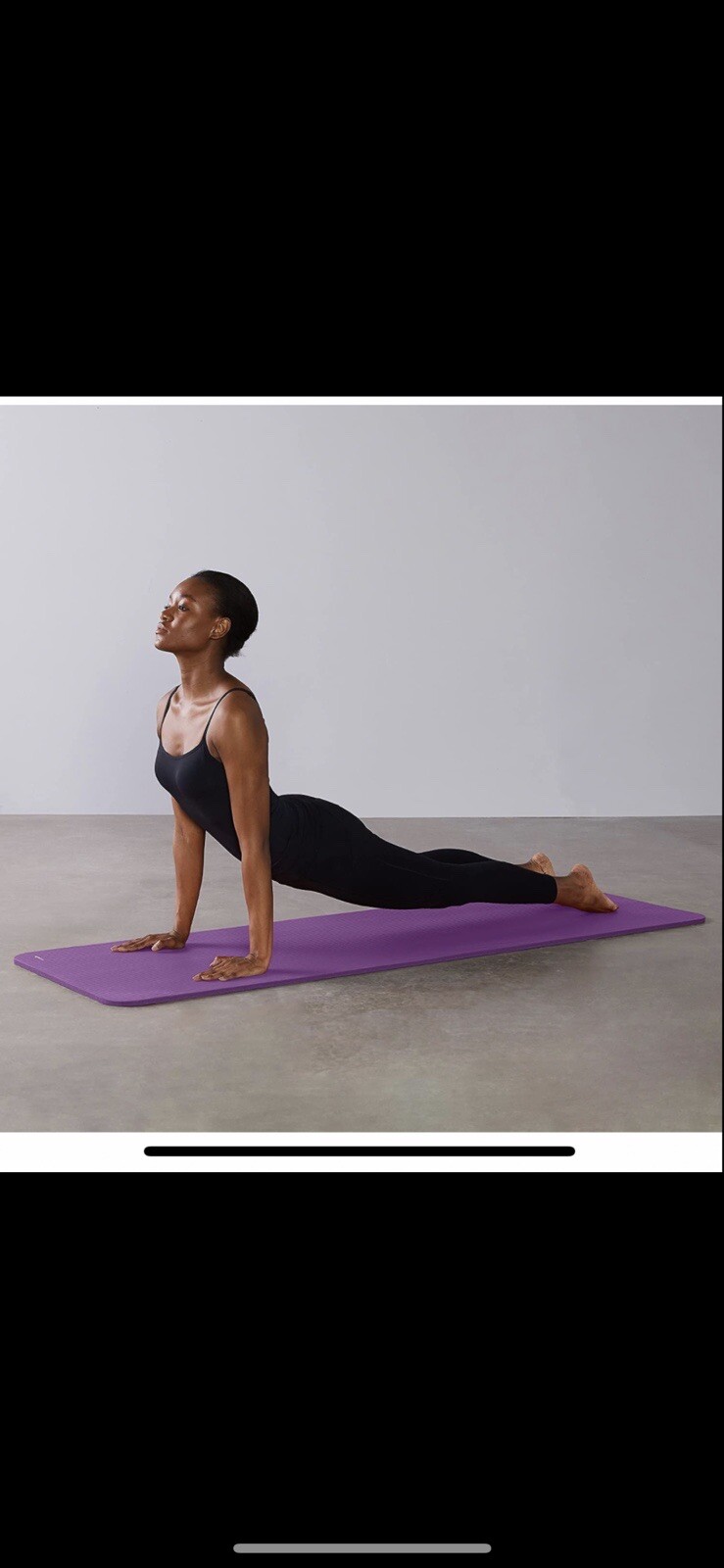 BalanceFrom GoYoga Exercise Yoga Mat – Purple