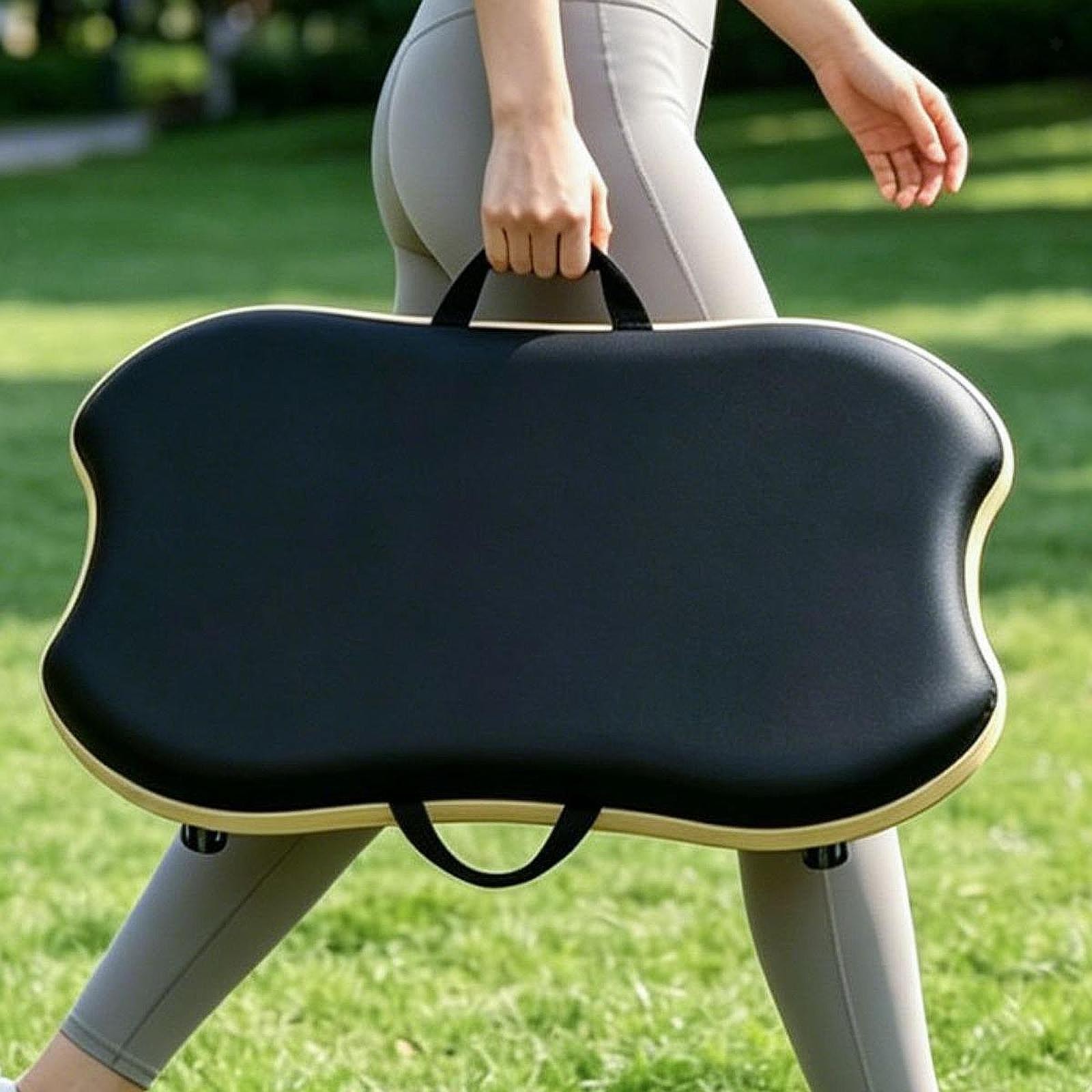 Pilates Roller Balance Board Yoga Slider Compact Women Improve Balance Tool