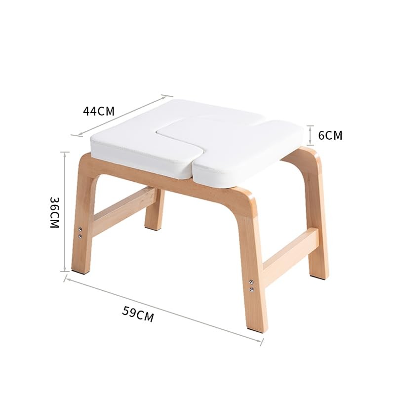 Beech Wood Headstand Yoga Chair for Inversions and Relaxation,Correct Posture…