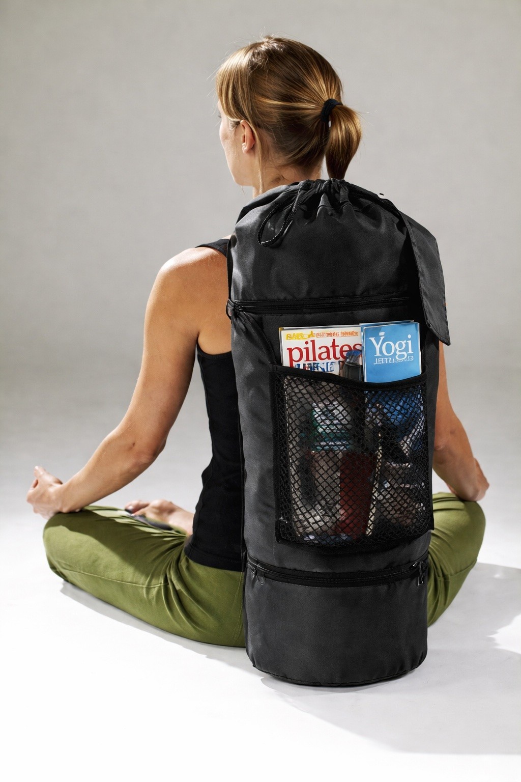 YOPA Yoga Mat Backpack Bag Water Resistant Yoga Pilates Travel Gym Carrier