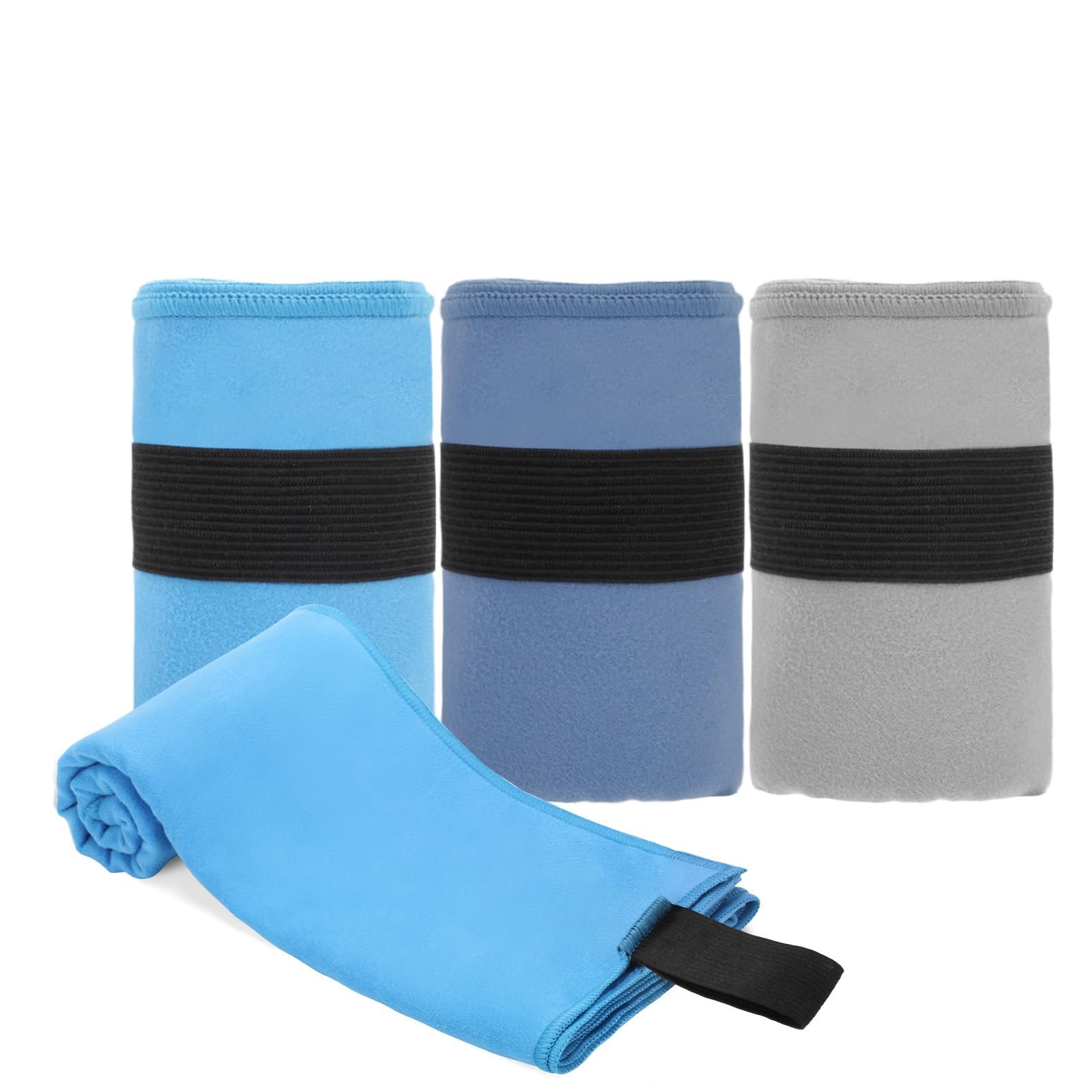 Yaozoon 3 Pack Gym Towel Men Women Quick Dry Microfiber Workout Gear For Body