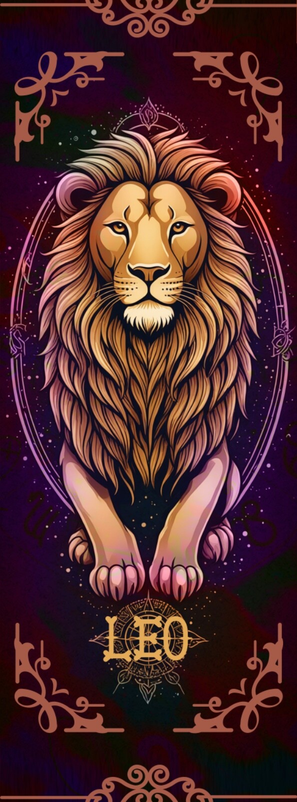 LEO Zodiac Yoga Mat with Strap PERSONALIZED Gift Meditation Decor Astrology Gift