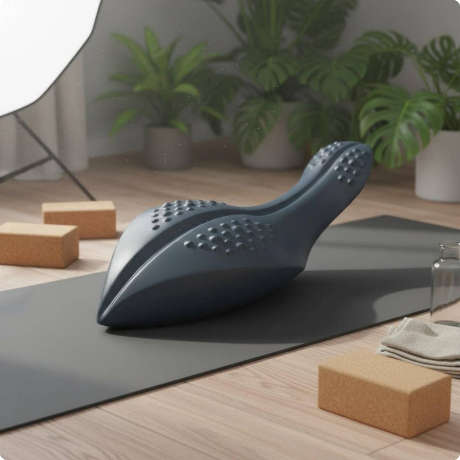 Dolphin Spine Corrector Textured Surface Stretching Back Stretcher