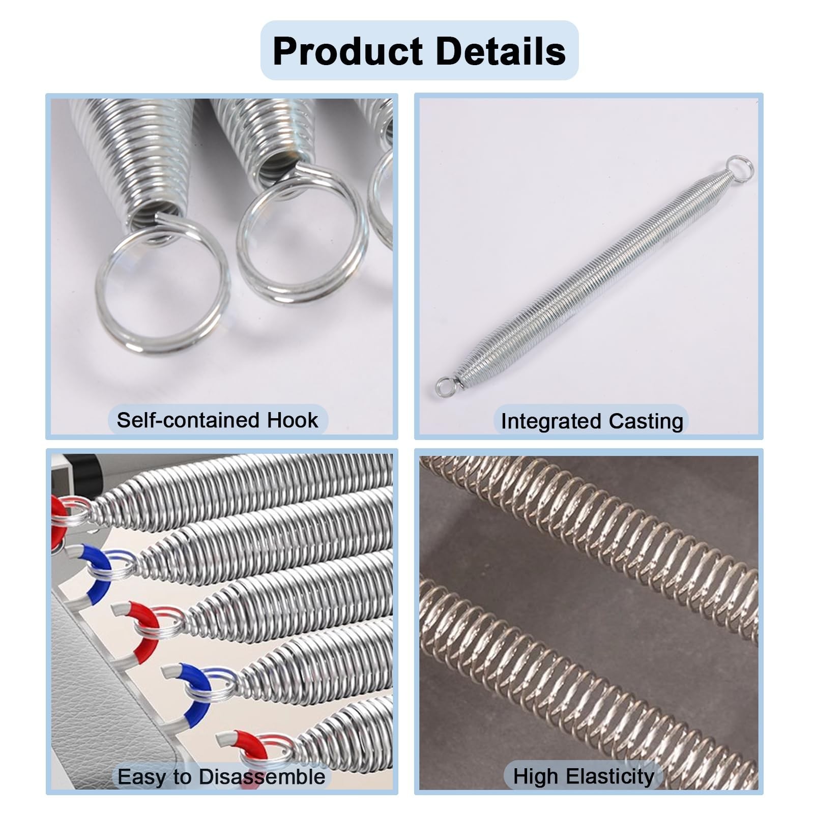 Pilates Reformer Springs Accessories, Additional Springs for Pilates Equipmen…