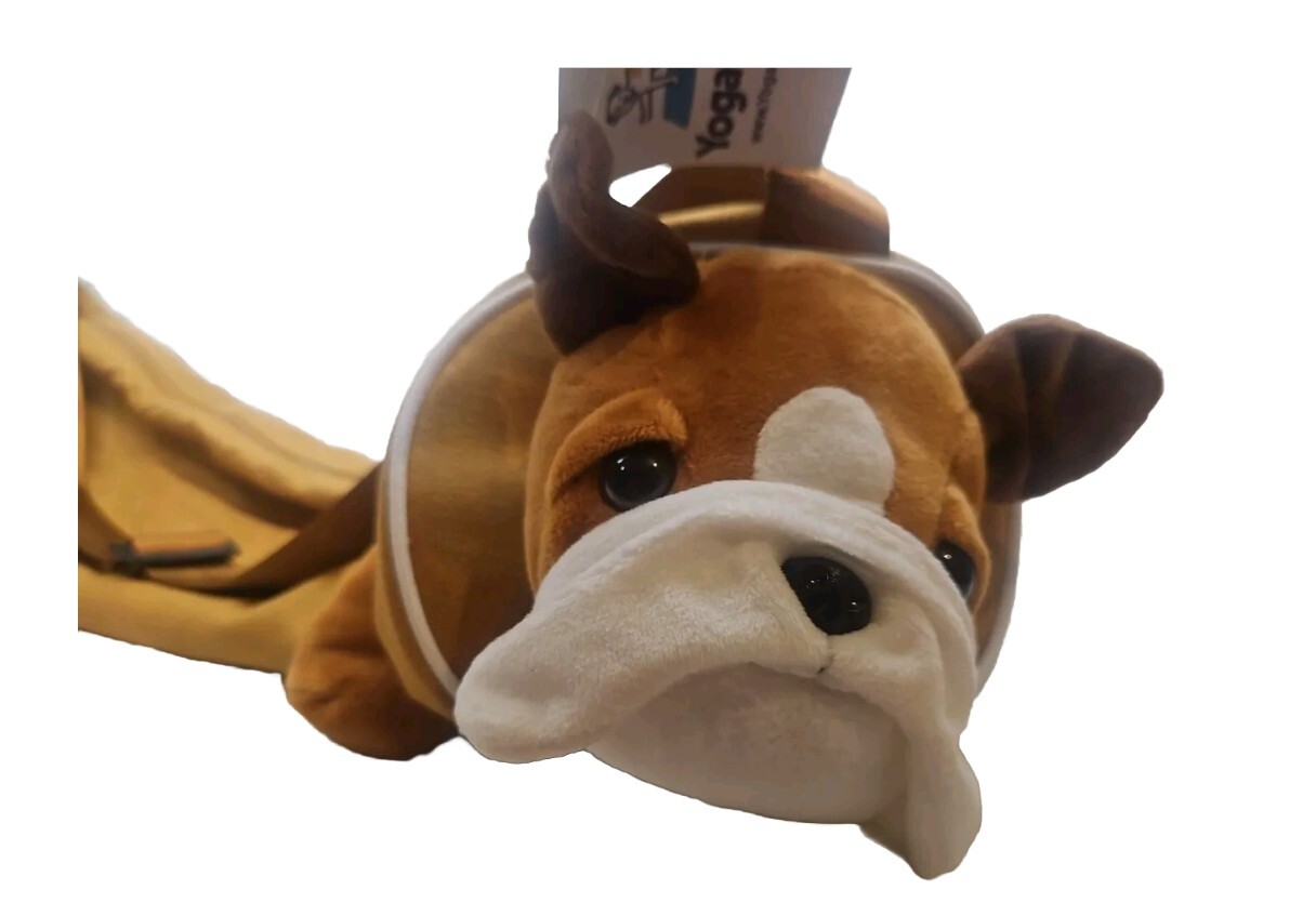 Yogapets Animal Pet Duffle Bag Storage Plush Bulldog