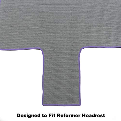 Salt & Honey Non-Slip Pilates Reformer Mat Towel – Microfiber Exercise Accessory