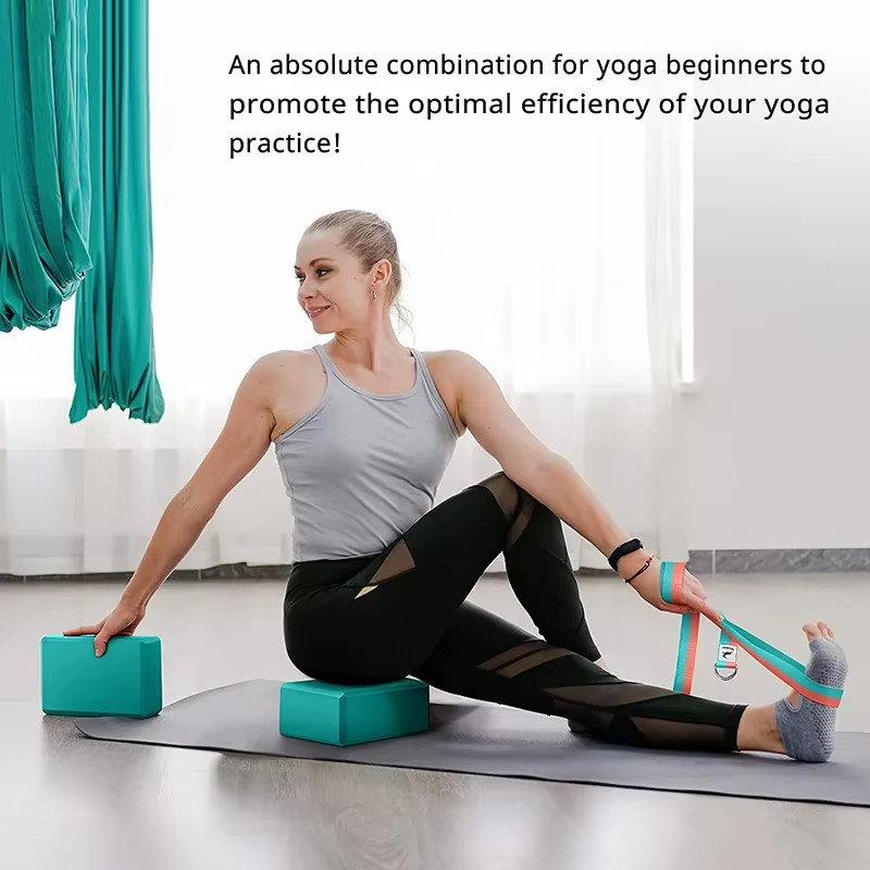 1PC Yoga Building Blocks Cubes Pilates Bricks Reinforcement Mats Sports Supplies