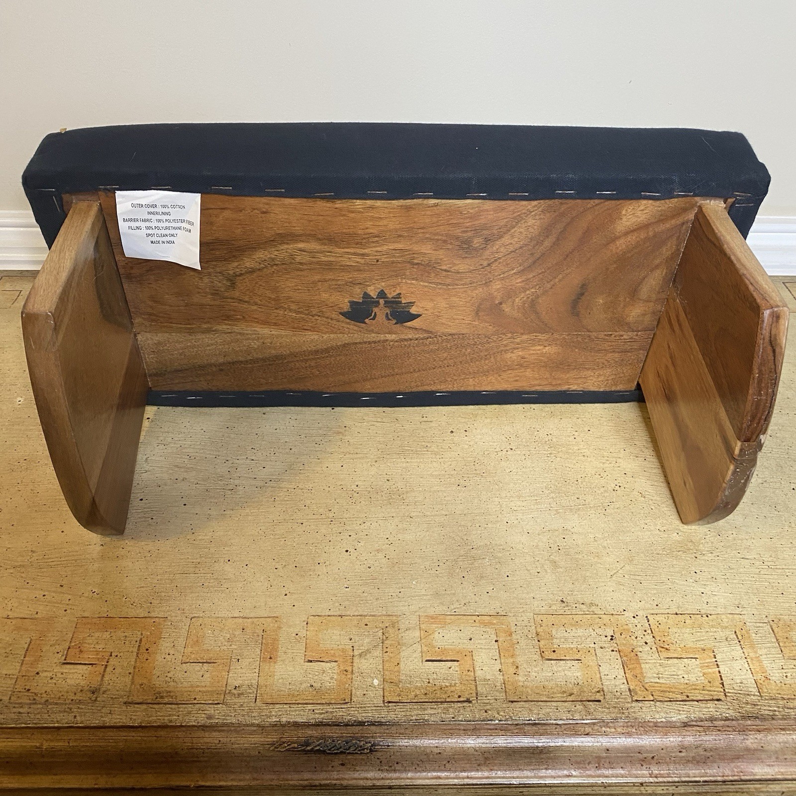 Meditation Bench by Waterglider International Sustainable Acacia Wood