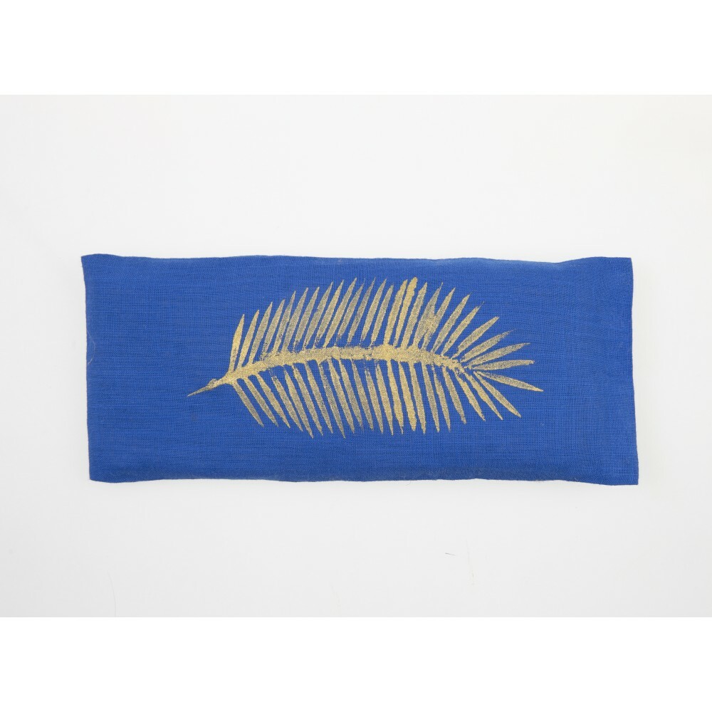 Aromatherapy Yoga Eye Pillow with Lavender-Navy Blue