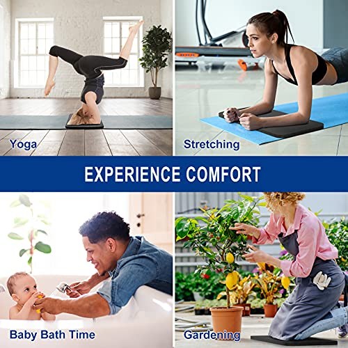 Yoga Knee Pad Cushion –Premium Exercise Knee Pad – Eliminate Pain 1 PACK