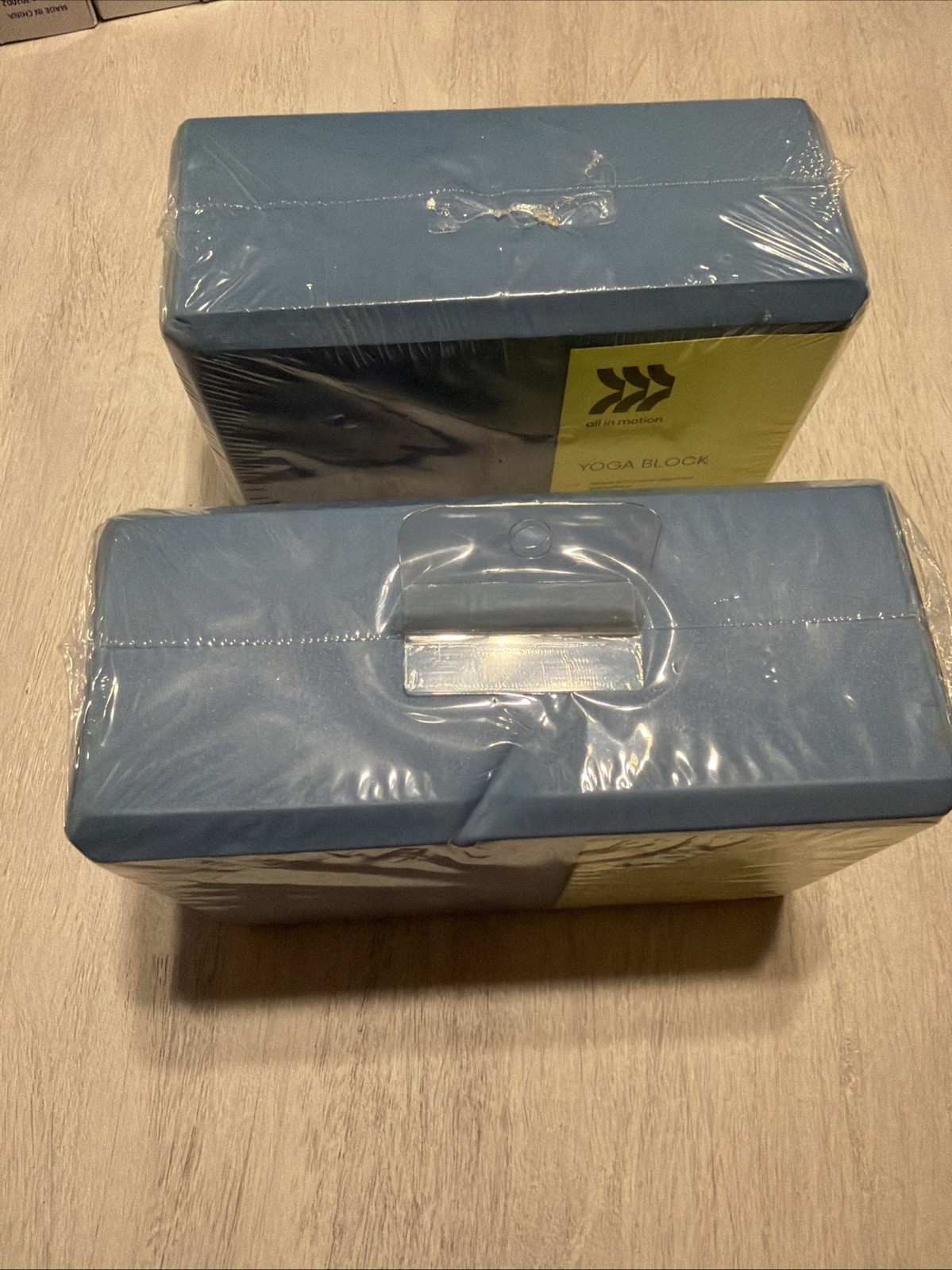 Set Of 2 Yoga Block All In Motion Foam Block 9”x6”x4” New!!!!