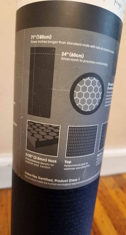 Brand New RARE SOLD OUT Manduka Pro Travel Mat Midnight Yoga Mat 71&Prime;x24&Prime;x2.5mm