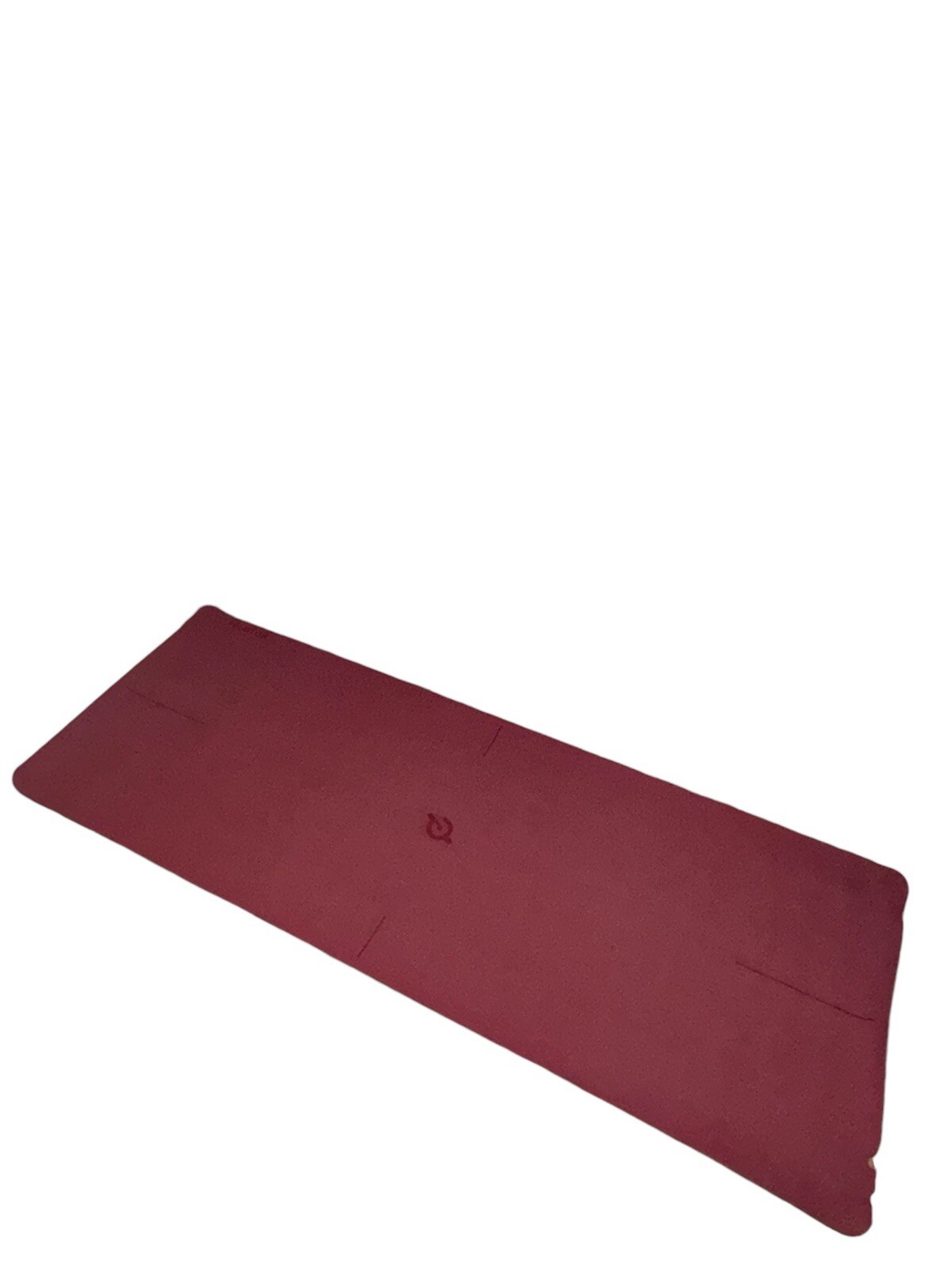 Peloton red Black Reversible Workout Mat Yoga 70&Prime;x26&Prime; 5mm Thick Rubber