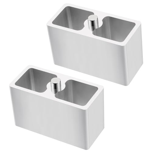 3 inch Universal Leaf Spring Lowering Block, 2 Pack Aluminum 3 inch Lower Block