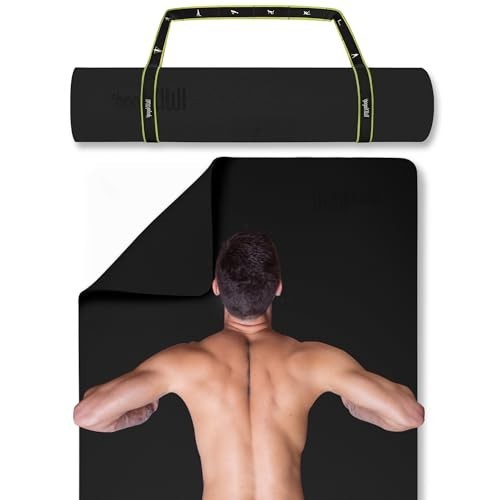 Gogokiwi Extra Wide Non Slip Yoga Mat with Alignment Marks 72 x 36 Inches