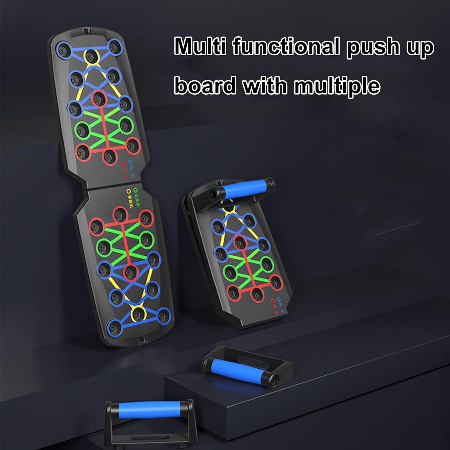 Pilates Board | Portable Reformer Pushup Board+Resistance Bands