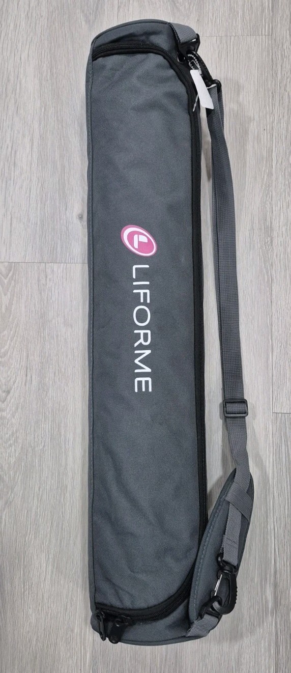 Gaiam Performance Purple High Quailty Yoga Mat w/liforme Carry Bag Reversible 6f