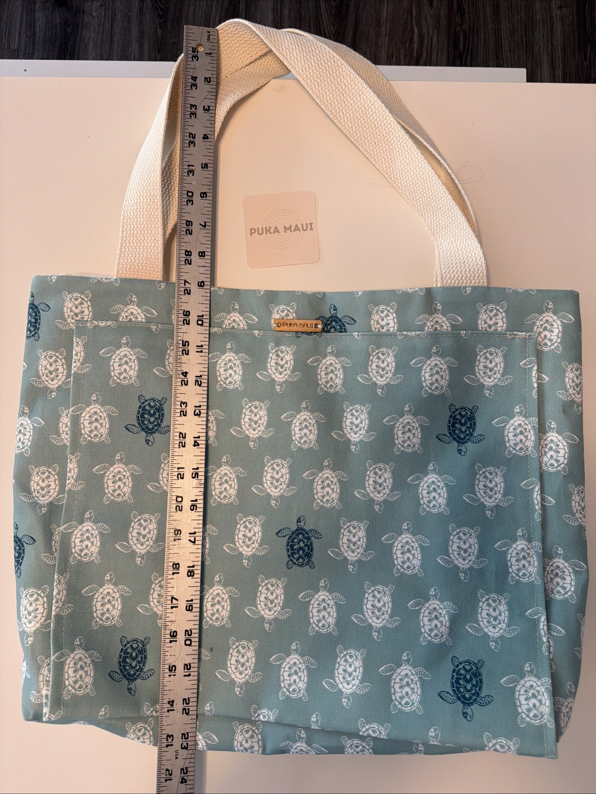 Puka Maui Yoga Sea Turtle Tote Bag New With Tags!!!
