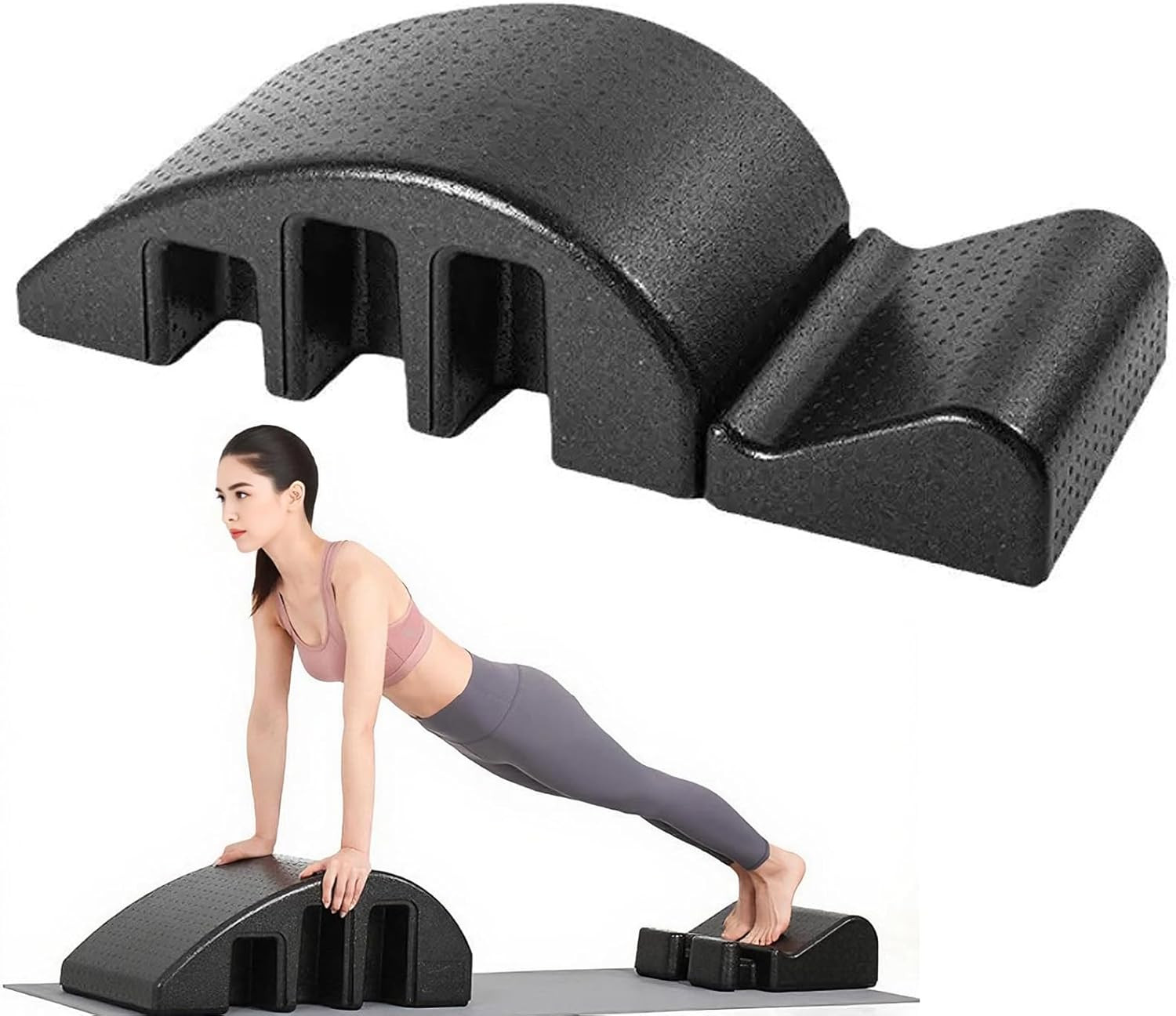 Pilates Spine Corrector Arc Barrel for Back Flexibility, Core Strength & Posture