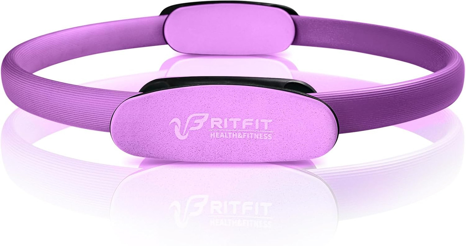Pilates Ring Circle – 14 Inch Magic Fitness Circle for Toning Inner & Outer Thig