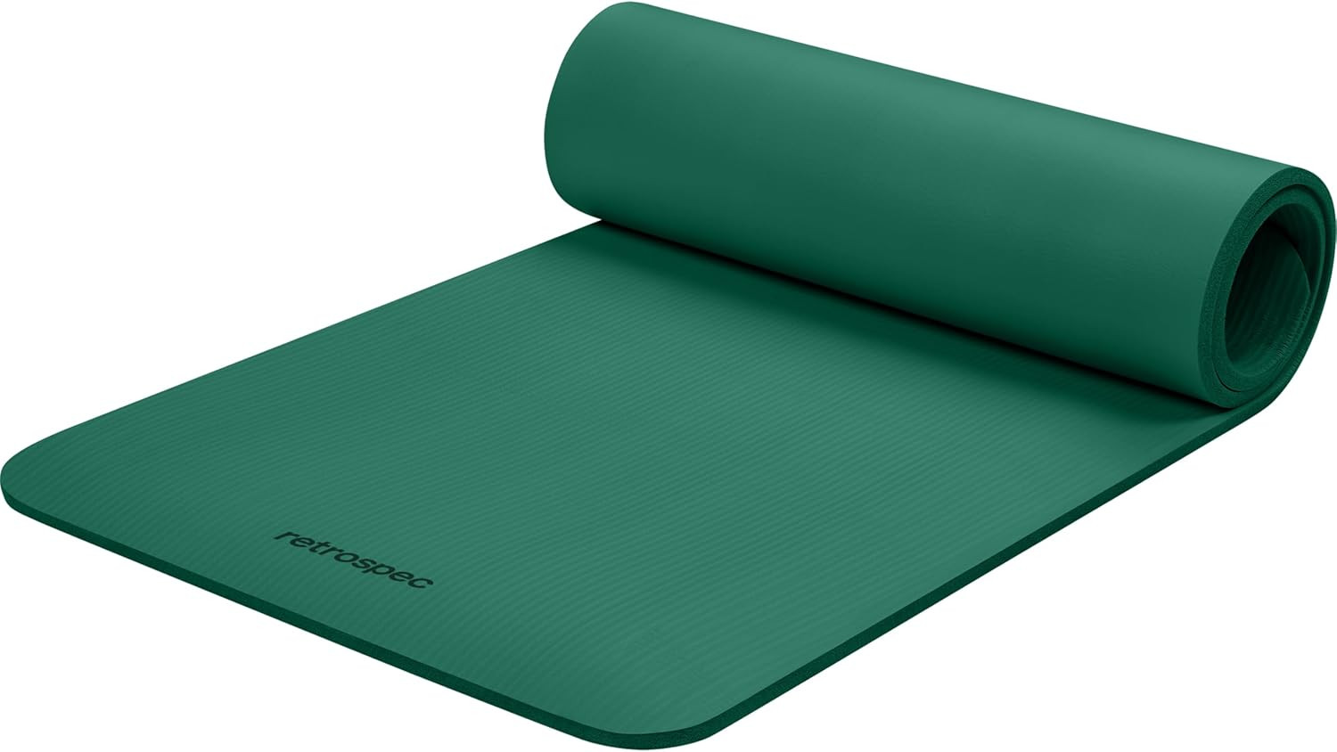 Solana Yoga Mat Thick 1/2In Non-Slip Workout Mat with Nylon Strap – 72X24In Exer