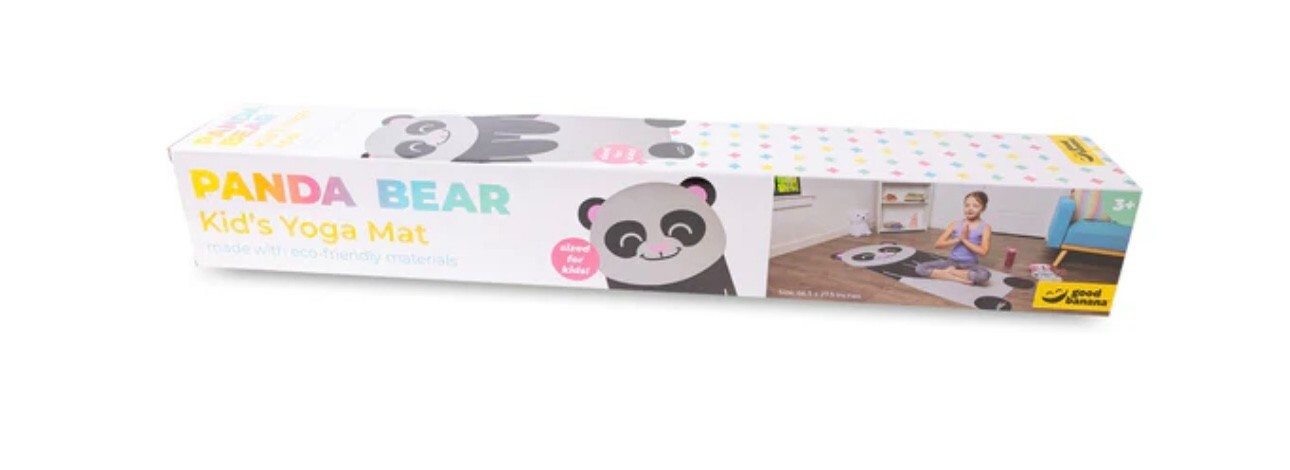 Good Banana- Kids Yoga Mat- Panda
