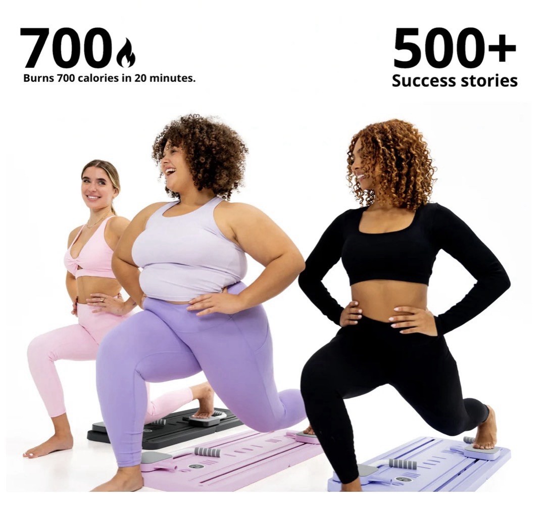 LHANEL F/T PILATES REFORMER PLATE SET MSRP $300~NEW IN BOX