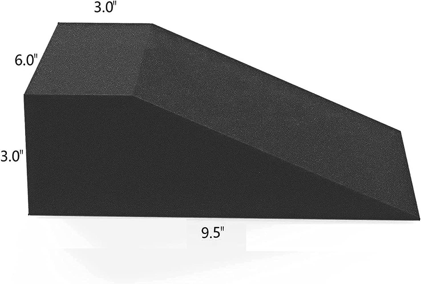 2 Pack Yoga Foam Wedges Sland Board Calf Stretching Heel Wedge for Squats