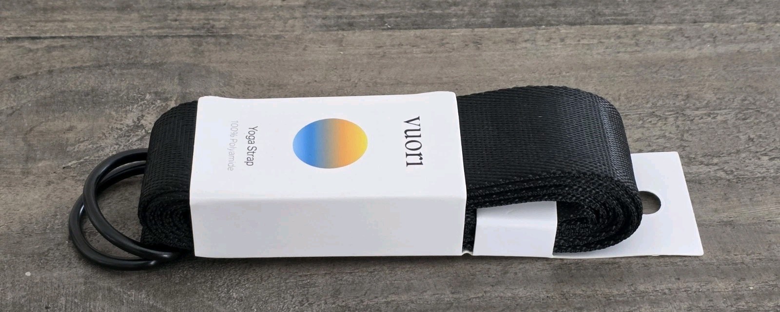 Vuori Unisex Yoga Strap Black One Size, Style # V8006