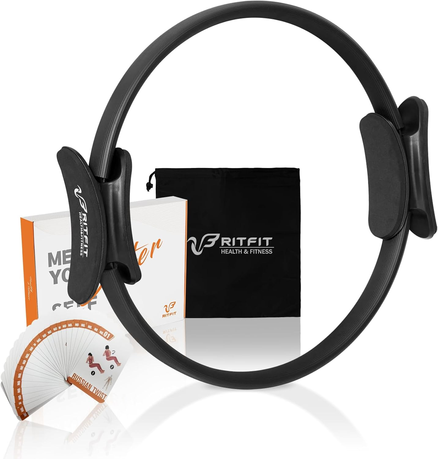 Pilates Ring Circle – 14 Inch Magic Fitness Circle for Toning Inner & Outer Thig
