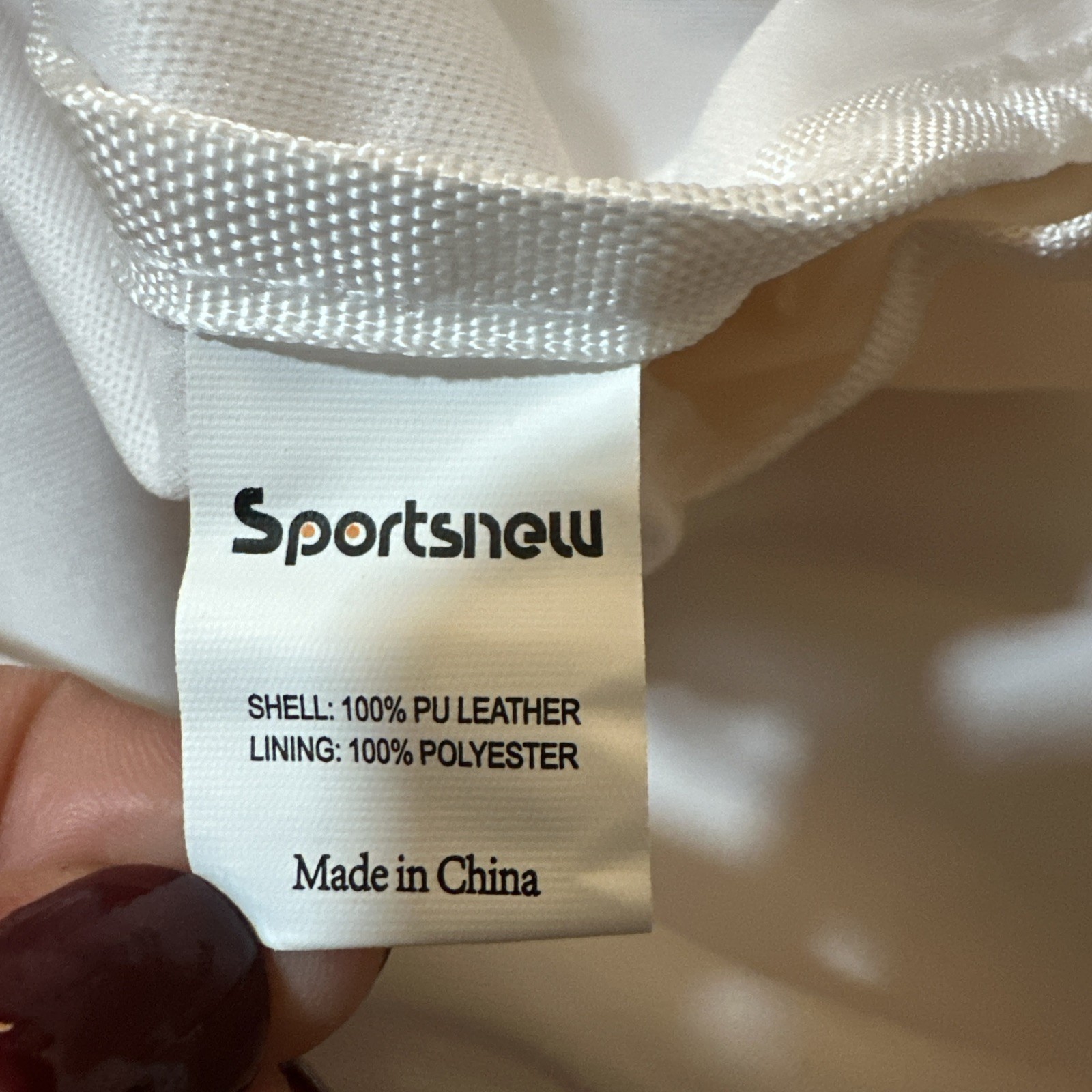 Brand New Sportsnew Yoga Mat Bag, Full Zip Cargo Carrier Bag Large Off white NWT