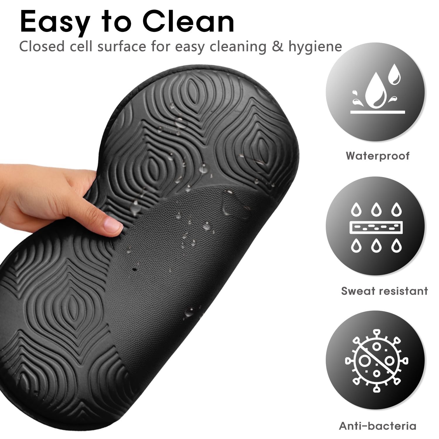 2 Pack Yoga Knee Pads Mat Set – Extra Thick Foam Kneeling Pad Cushion for Kne…