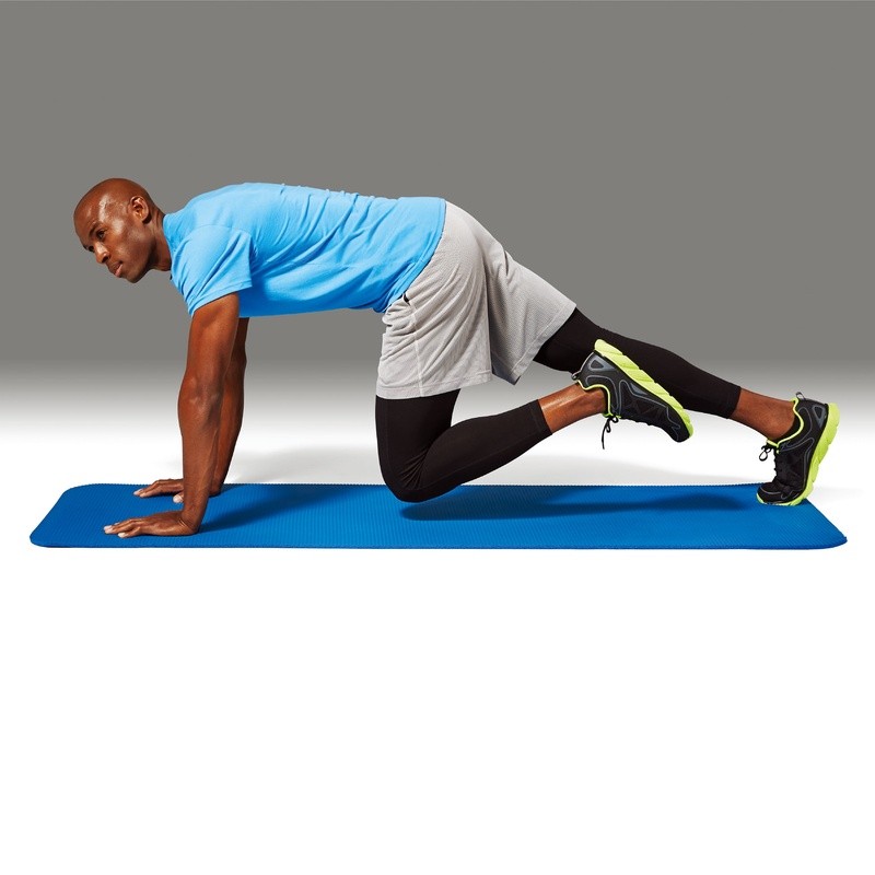 Two Tone Fitness Mat NBR Foam Extra Thick Carry Strap Slip Resistant Yoga New